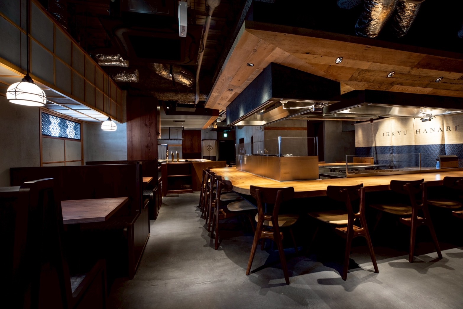 おしゃれな雰囲気の店内