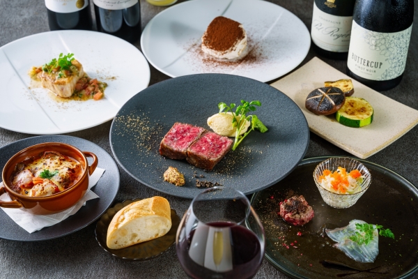 Kitchenさざん STEAK HOUSEコース写真.jpg