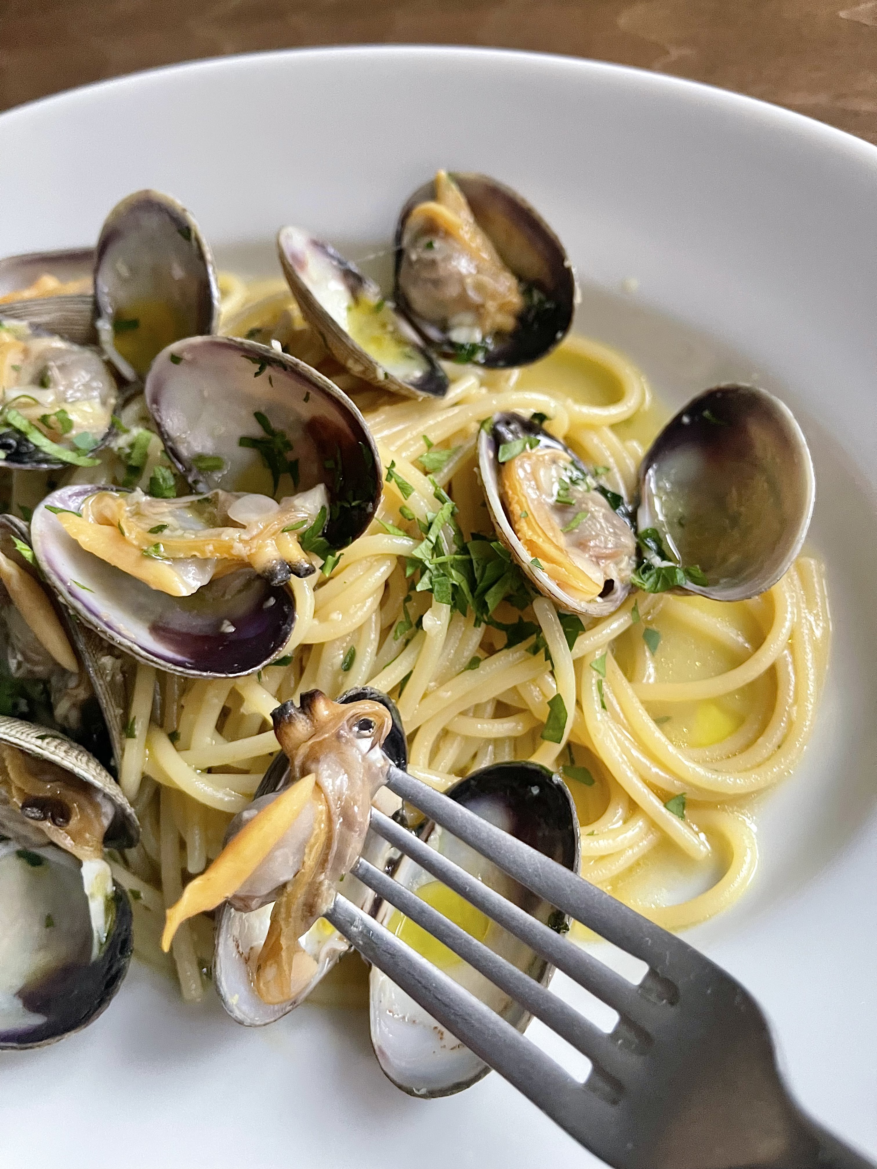 昼飲み ボンゴレ