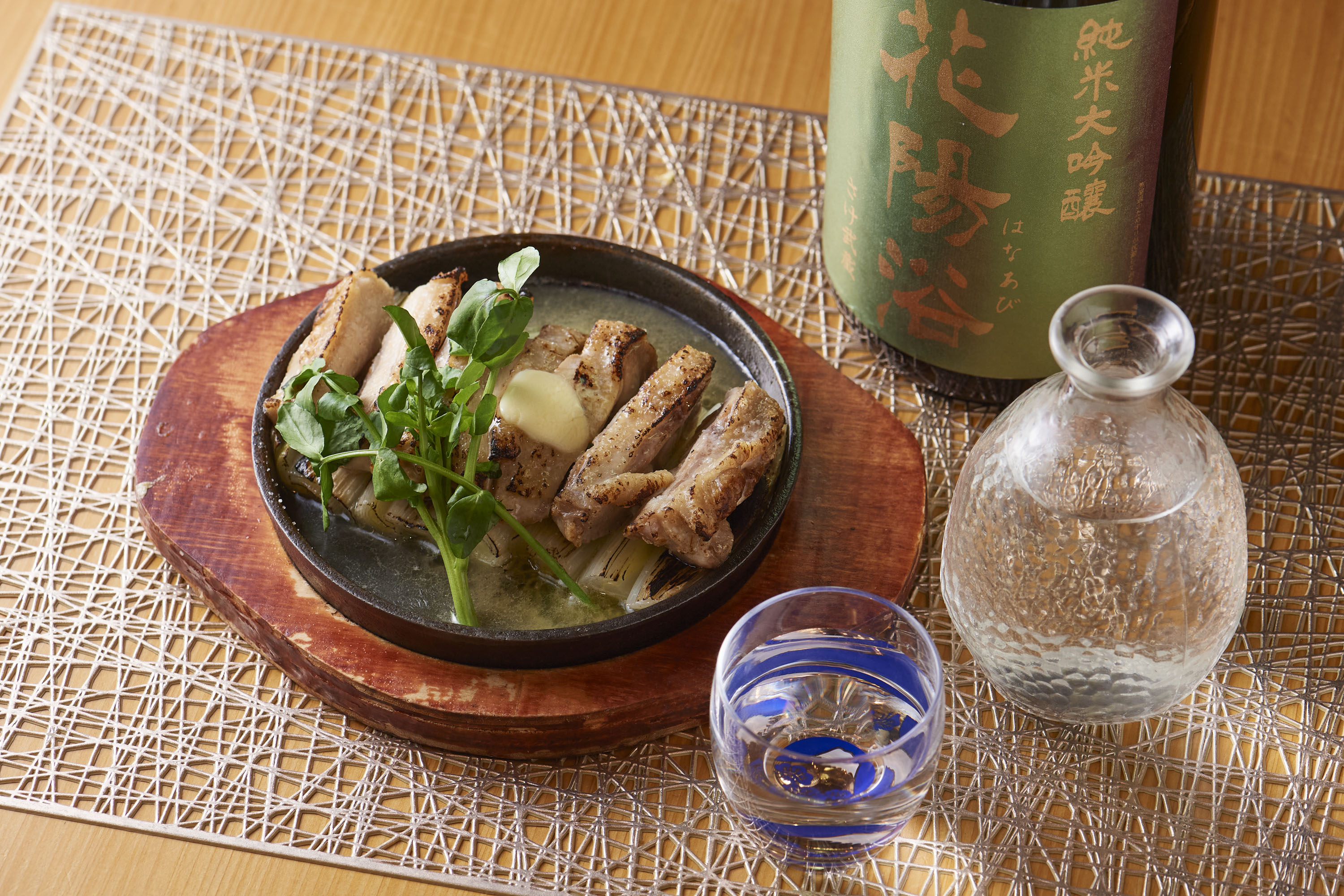鶏料理と日本酒ペアリング