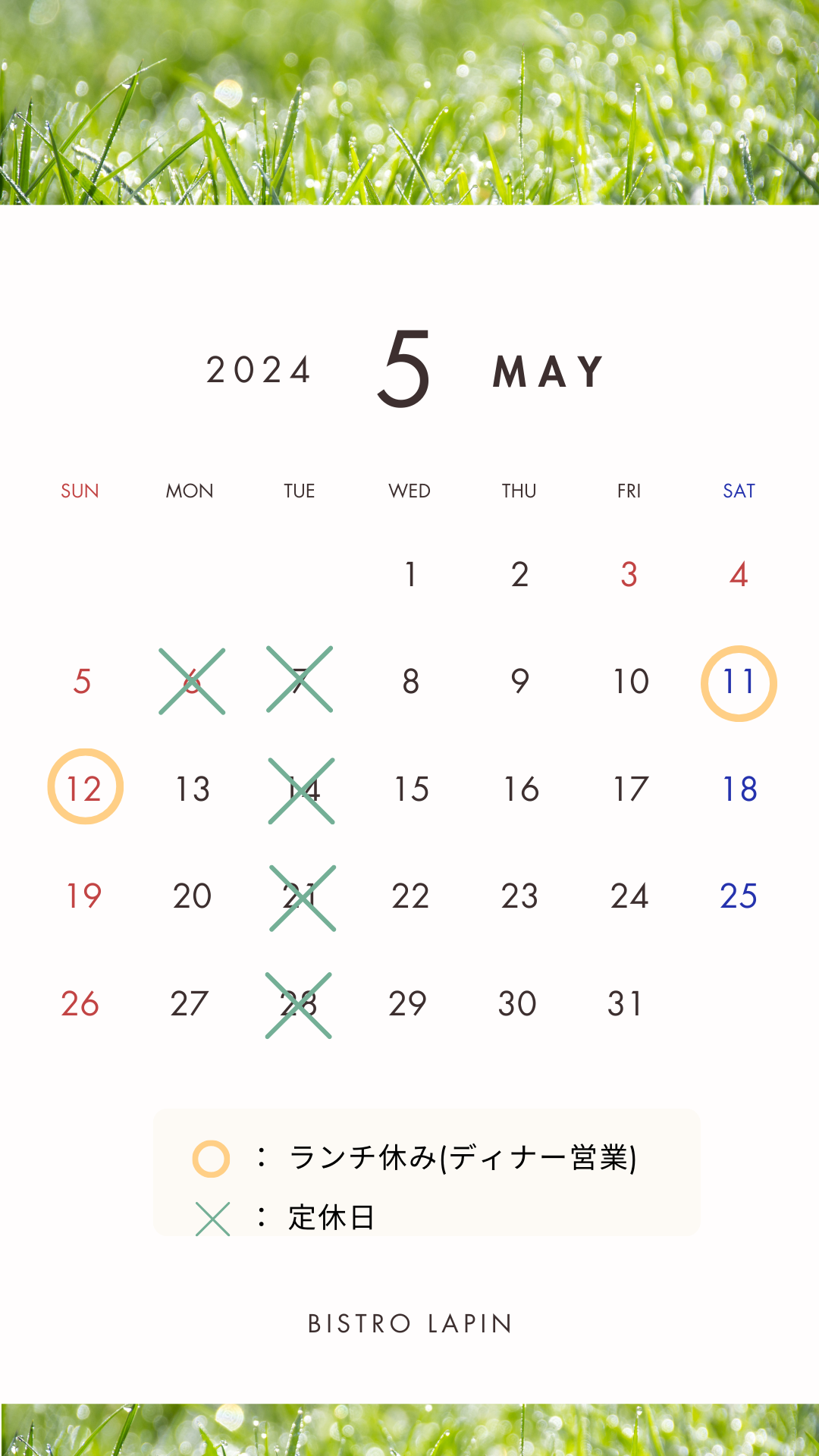 グリーン ホワイト オレンジ  ナチュラル 新緑 2024年5月カレンダー  インスタグラム ストーリー.png